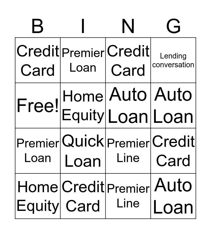 Platform Challenge Bingo Card