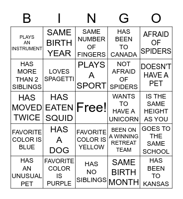RLSM ULTIMATE BINGO Card