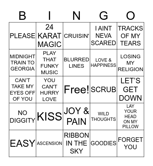 ROGERS FAMILY REUNION BINGO 2017 Bingo Card