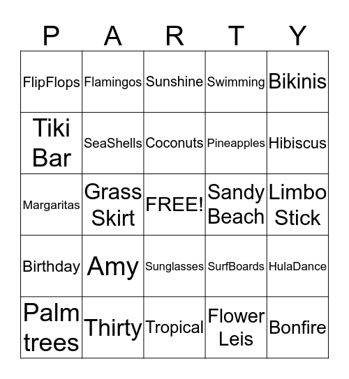 FLA-BINGO Card