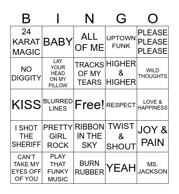 ROGERS FAMILY REUNION BINGO 2017 Bingo Card