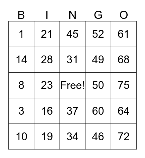 ***Happy Birthday Corina*** Bingo Card