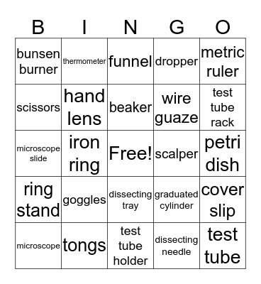 hi Bingo Card