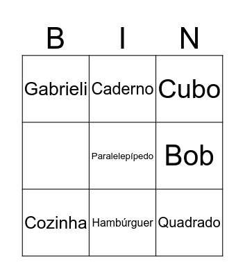 Greek Alphabet Bingo Card