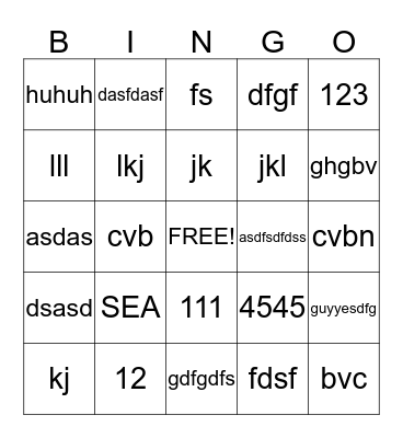 Graduation Pathways:  AmeriCorps Bingo Card