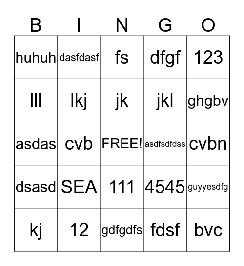 Graduation Pathways:  AmeriCorps Bingo Card