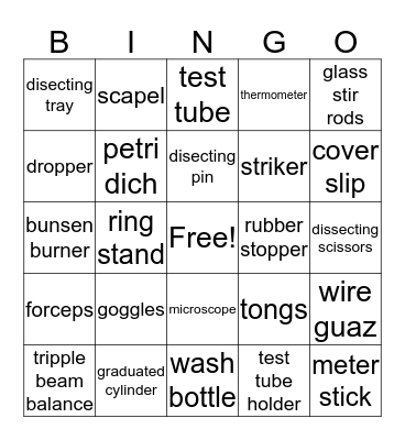 bing0 Bingo Card