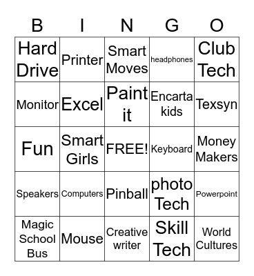 Tech Lab Bingo Card