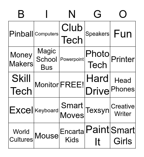 Tech Lab Bingo Card