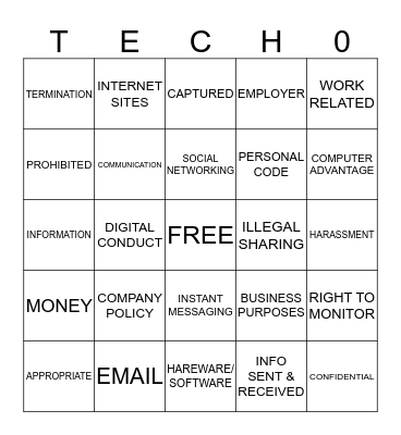 DIGITAL CITIZENSHIP- UNIT 2  LESSON 2 Bingo Card