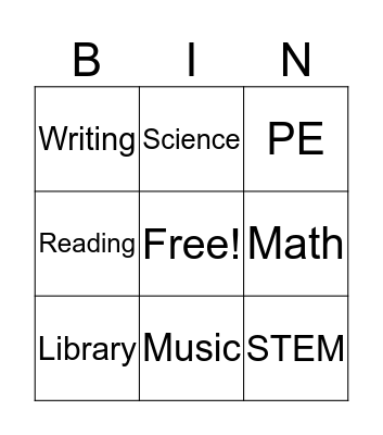 A Day in the Life of a Bear! Bingo Card