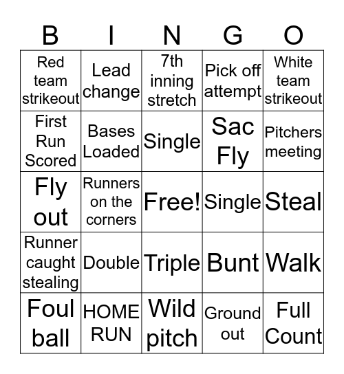 HUSKER BINGO Card