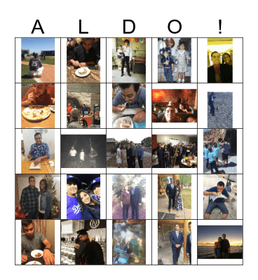 HAPPY BIRTHDAY Bingo Card