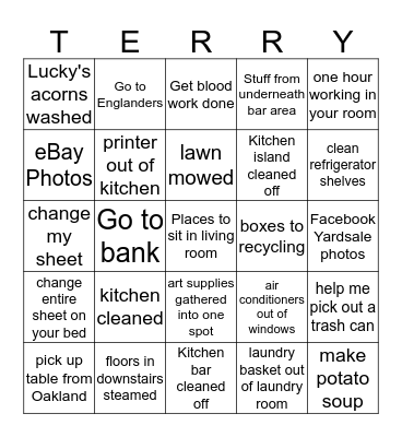 Sept 11-17 2017 Bingo Card