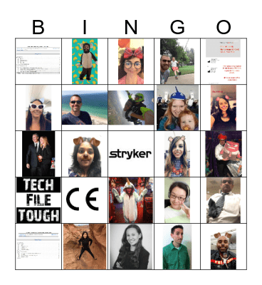 TECH FILE TOUGH BINGO Card