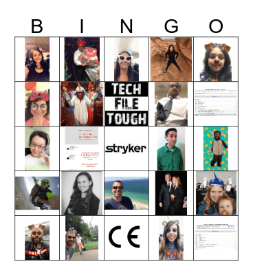 TECH FILE TOUGH BINGO Card