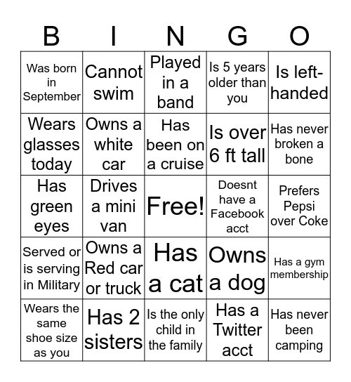 Lighthouse Marriage Retreat 2017 Bingo Card