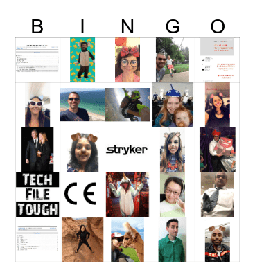 TECH FILE TOUGH BINGO Card