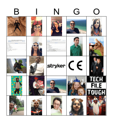 TECH FILE TOUGH BINGO Card