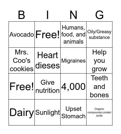 Emma and Ashley's BINGO! Bingo Card