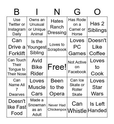 Superhero Bonanza Bingo Card