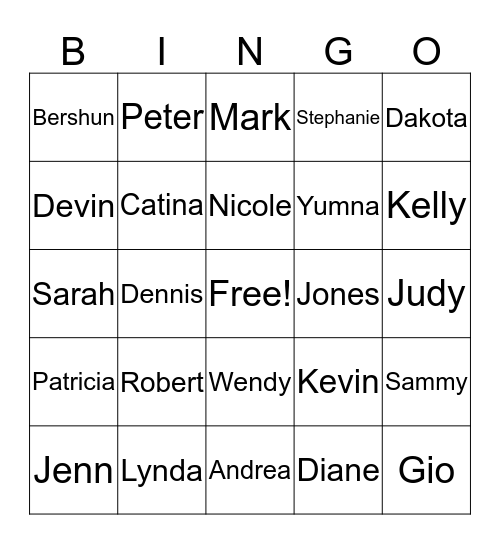 BTS EM: BINGO Card