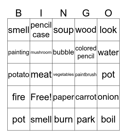 Level 2 Review Bingo Card