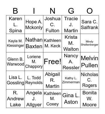 Happy Customer Service Week ! Bingo Card