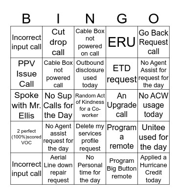 Maitland Bingo Madness Bingo Card