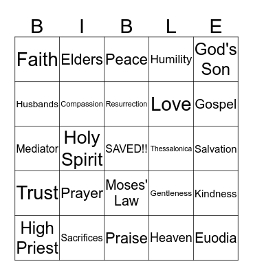 2nd & 3rd GRADE SUMMER QTR Bingo Card