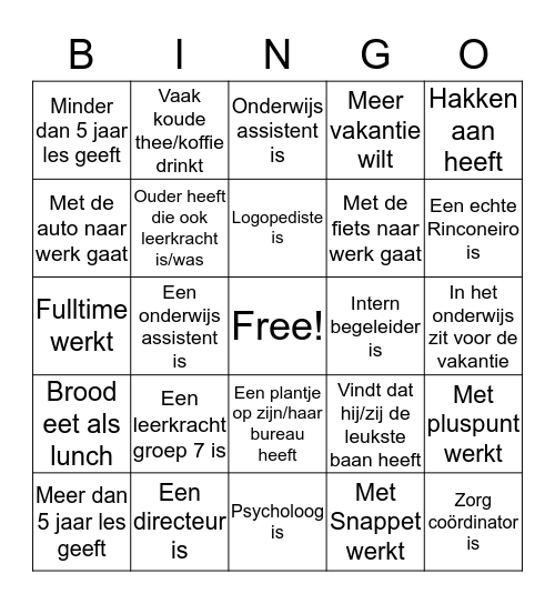 Unidat pa enseñansa Bingo Card