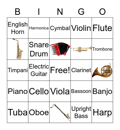 Resphigi, The Pines of Rome, IV. Bingo Card