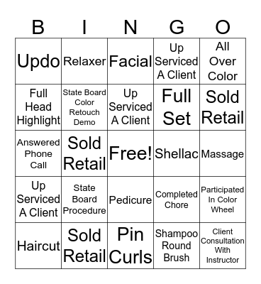 Clinic Floor Bingo 9/27 Bingo Card