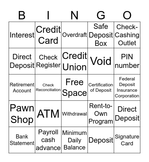 Bingo 3 Bingo Card