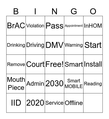 Customer Service Appreciation Week Bingo Card