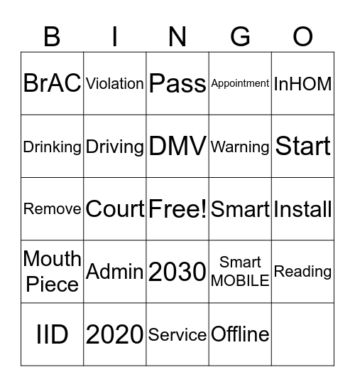 Customer Service Appreciation Week Bingo Card