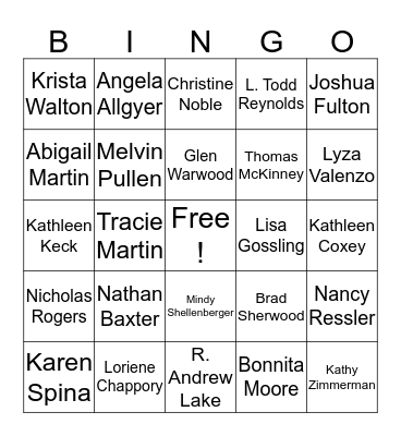 Happy Customer Service Week  Bingo Card