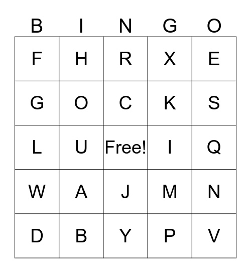 Happy Birthday Mia Bingo Card