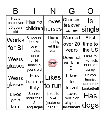 Swine Academy Bingo Card