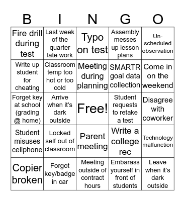 DEVOLSON 2017 Bingo Card