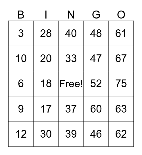 CUSTOMER SERVICE WEEK Bingo Card