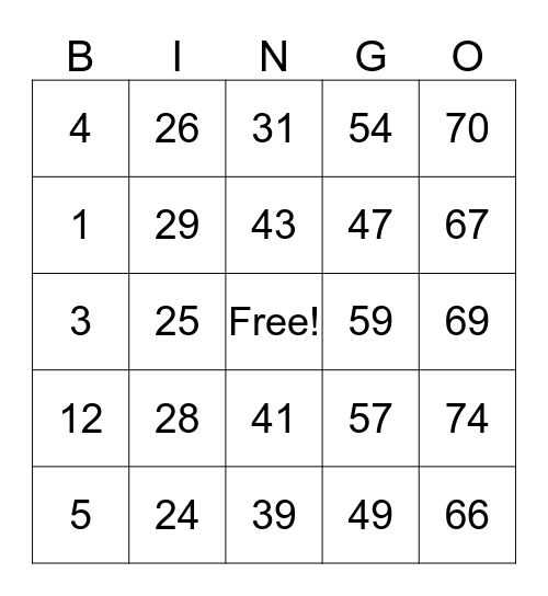 CUSTOMER SERVICE WEEK Bingo Card
