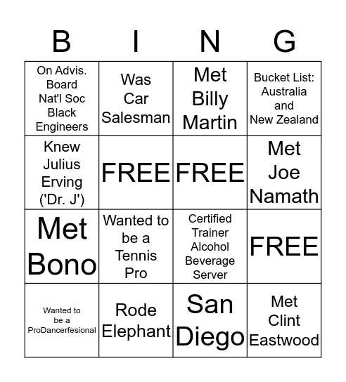 SMA REFRESH BINGO 10/3/2017 Bingo Card