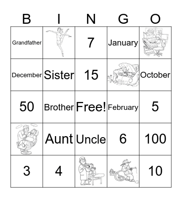 MEGA REVIEW!! Bingo Card