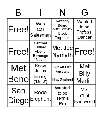 SMA REFRESH BINGO 10/3/2017 Bingo Card