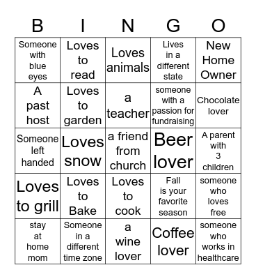 PC Style Bingo Card
