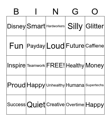 Land of Lotts Bingo Card