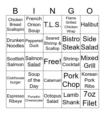 Pot of Gold Bingo 10.3.2017 Bingo Card