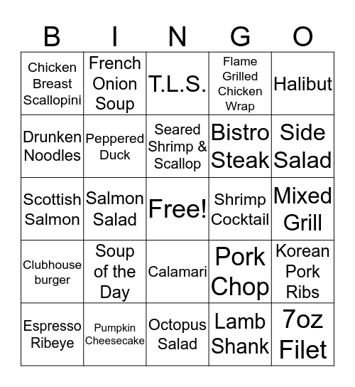 Pot of Gold Bingo 10.3.2017 Bingo Card