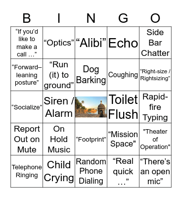 2017 Hurricane Response CONCALL BINGO Card